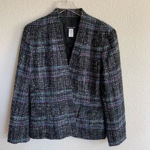 Jones New York tweed blazer, size 14